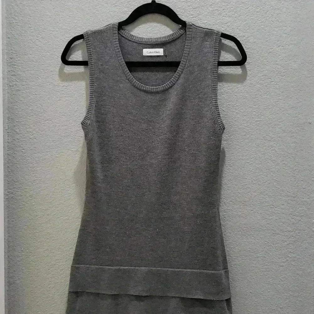 Calvin klein Knit Sleeveless Mini Dress Size S
